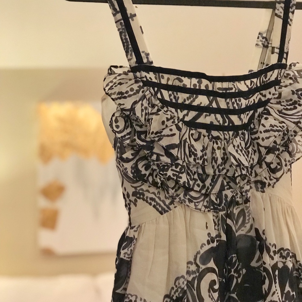 Anthropologie silk sundress